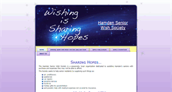 Desktop Screenshot of hamdenseniorwish.org